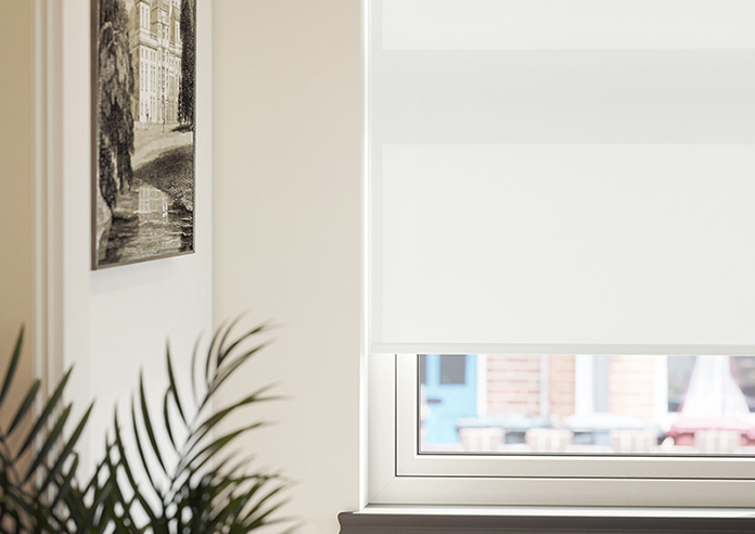 Rimini, White - Twist&Fit Roller Blind - Image 5